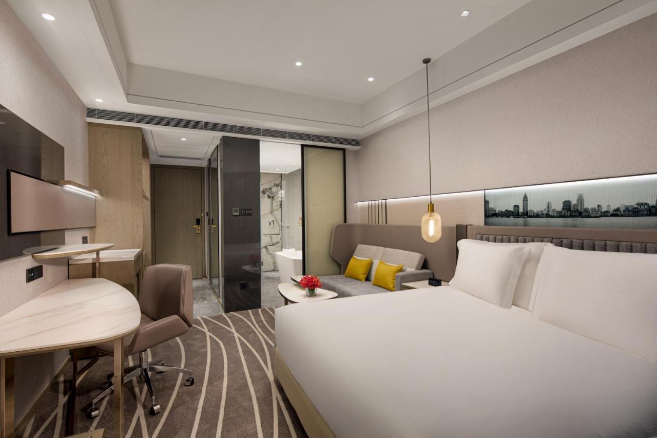 Crowne Plaza Shanghai Nanjing Road, an IHG Hotel Bagian luar foto Deluxe Room